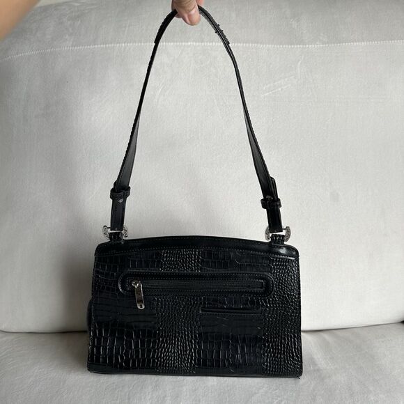 MC Marc Chantal Black Footed Shoulder Bag - Picture 8 of 13